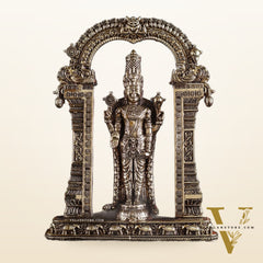 Brass Superfine Lord Tirupati Balaji Intricate Lightweight Statue 7.5"