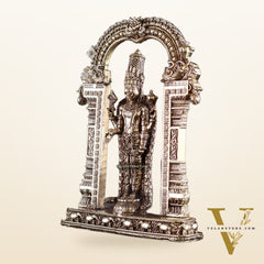 Brass Superfine Lord Tirupati Balaji Intricate Lightweight Statue 7.5"
