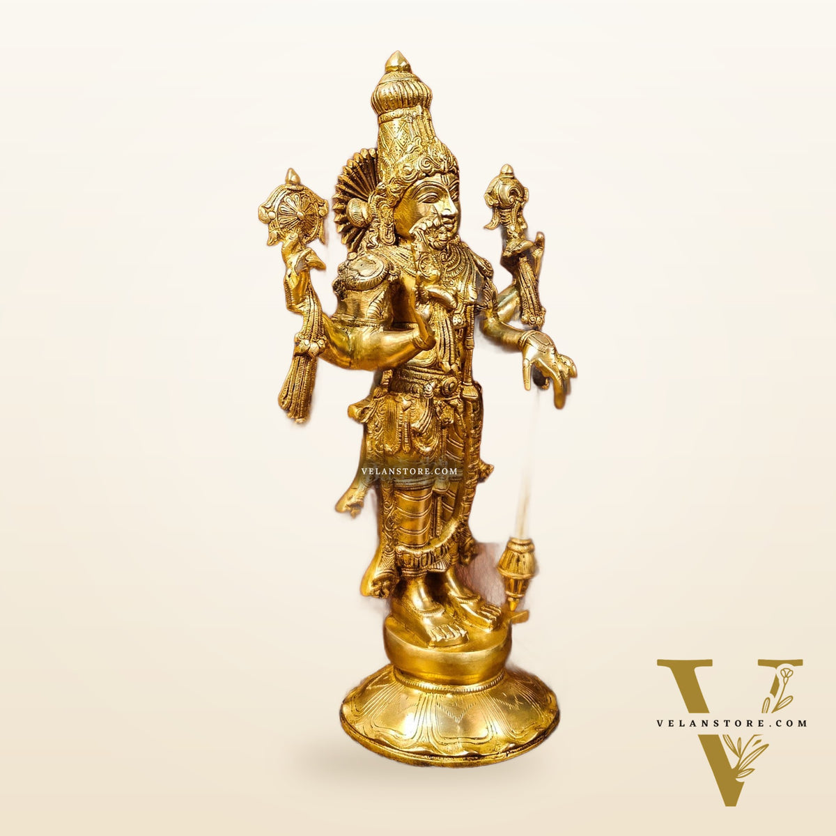 Brass Superfine Lord Vishnu statue 20"