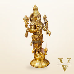 Brass Superfine Lord Vishnu statue 20"