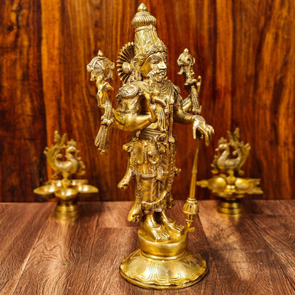 Brass Superfine Lord Vishnu statue 20"