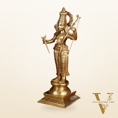 Brass Superfine Magnificent Lord Rama Statue | 27" Tall