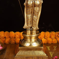 Brass Superfine Magnificent Lord Rama Statue | 27" Tall