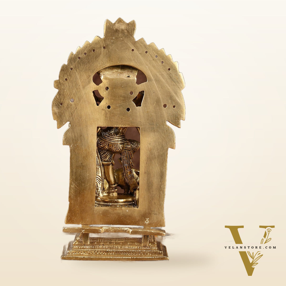 Brass Superfine Mahisasur Mardini Durga Devi Idol | 8 inch