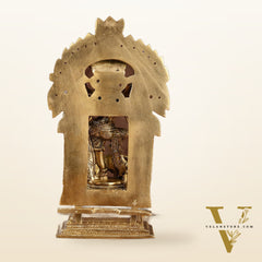 Brass Superfine Mahisasur Mardini Durga Devi Idol | 8 inch