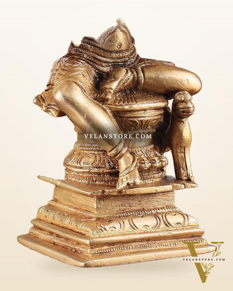 Brass Superfine Mariamman Shakti Idol 6.5"