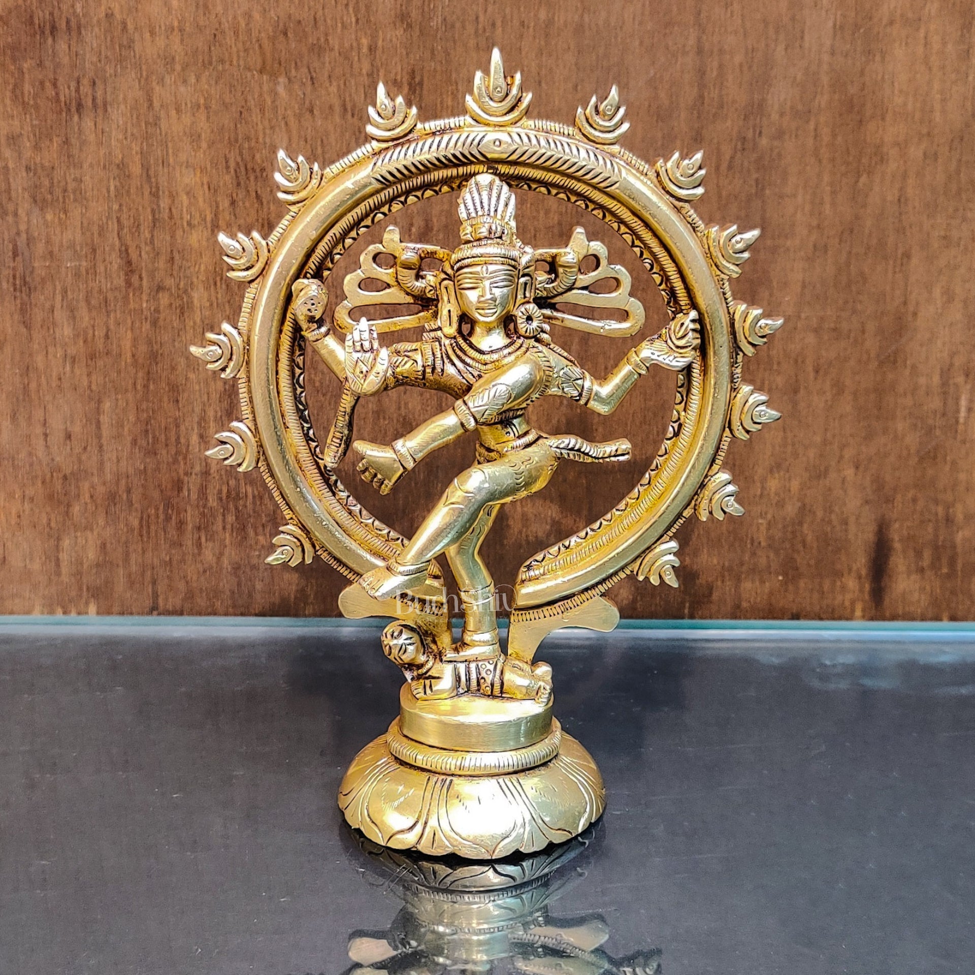 Brass Superfine Nataraja Sculpture 6"