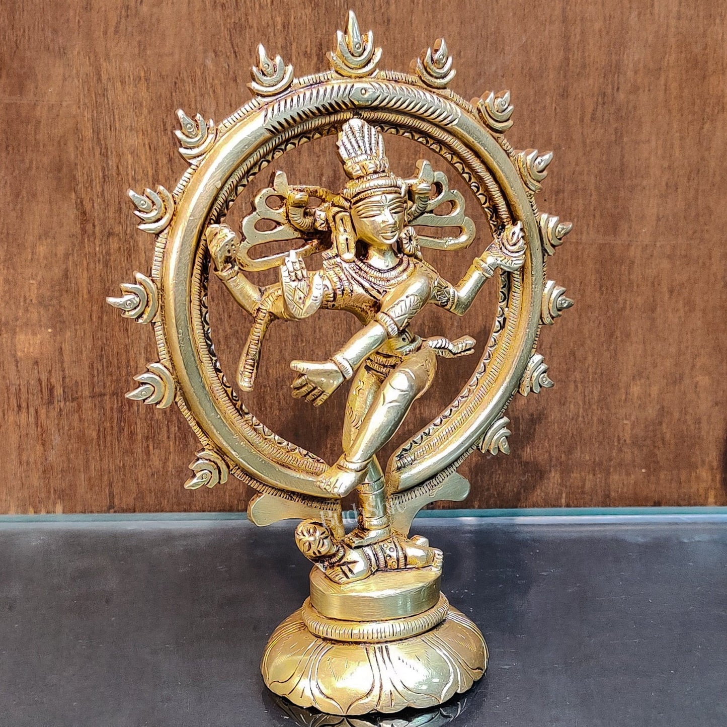 Brass Superfine Nataraja Sculpture 6"
