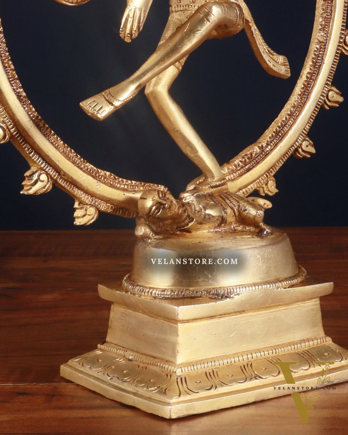 Brass Superfine Nataraja Statue - 11.5" enhanced Sculpture