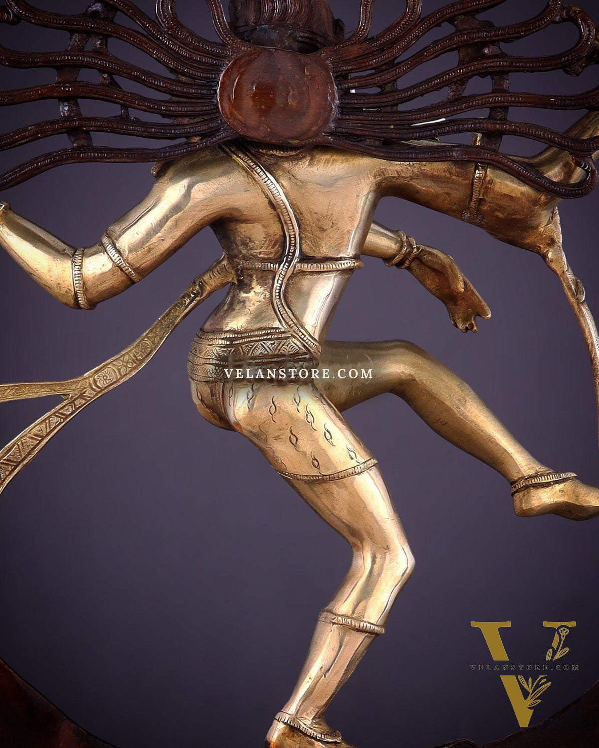 Brass Superfine Nataraja Statue 25" Double Chola tone