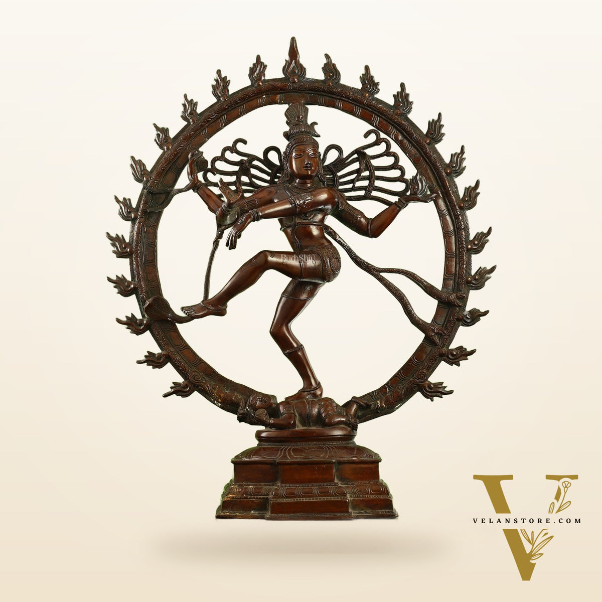Brass Superfine Nataraja Statue 25" Exclusive Antique