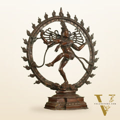 Brass Superfine Nataraja Statue 25" Exclusive Antique
