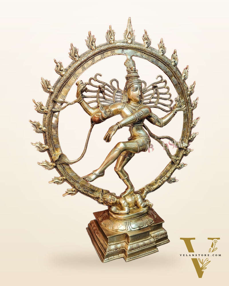 Brass Superfine Nataraja Statue 25"
