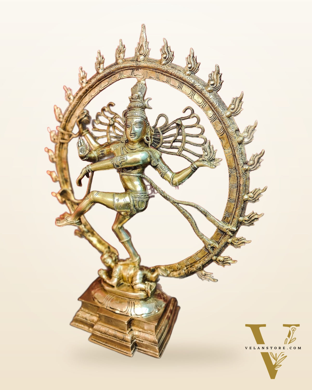 Brass Superfine Nataraja Statue 25"