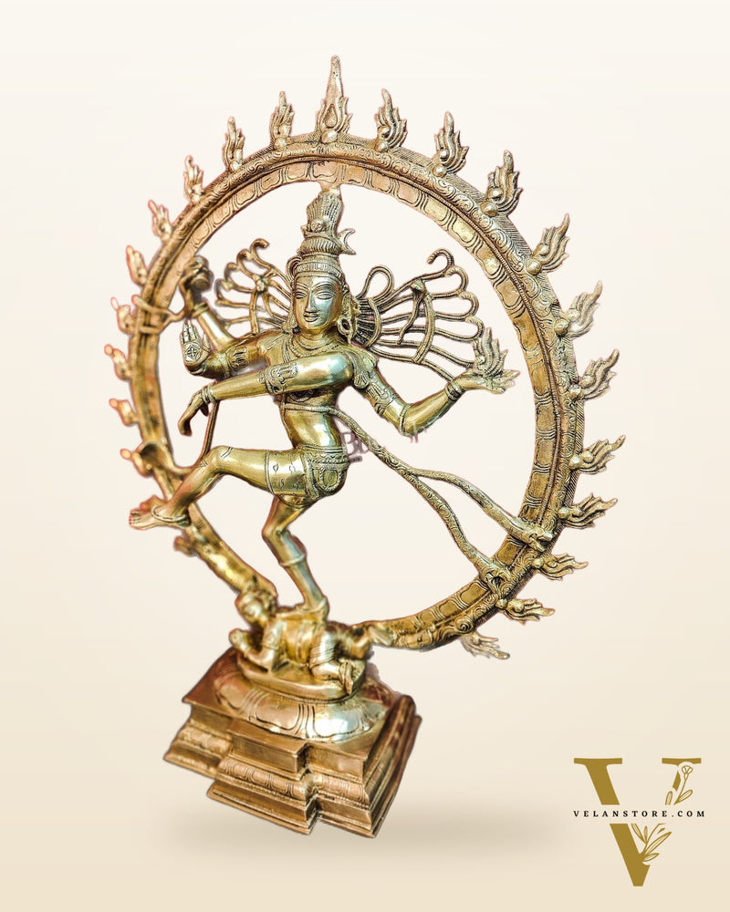Brass Superfine Nataraja Statue 25"