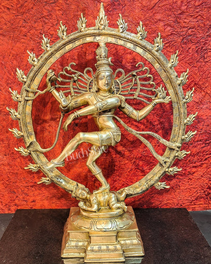 Brass Superfine Nataraja Statue 25"