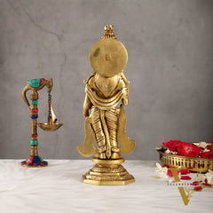 Brass superfine Radha Idol 11 inch