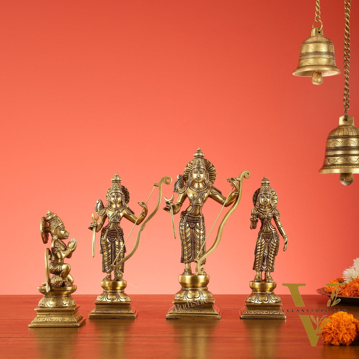 Brass Superfine Ram Darbar 10"