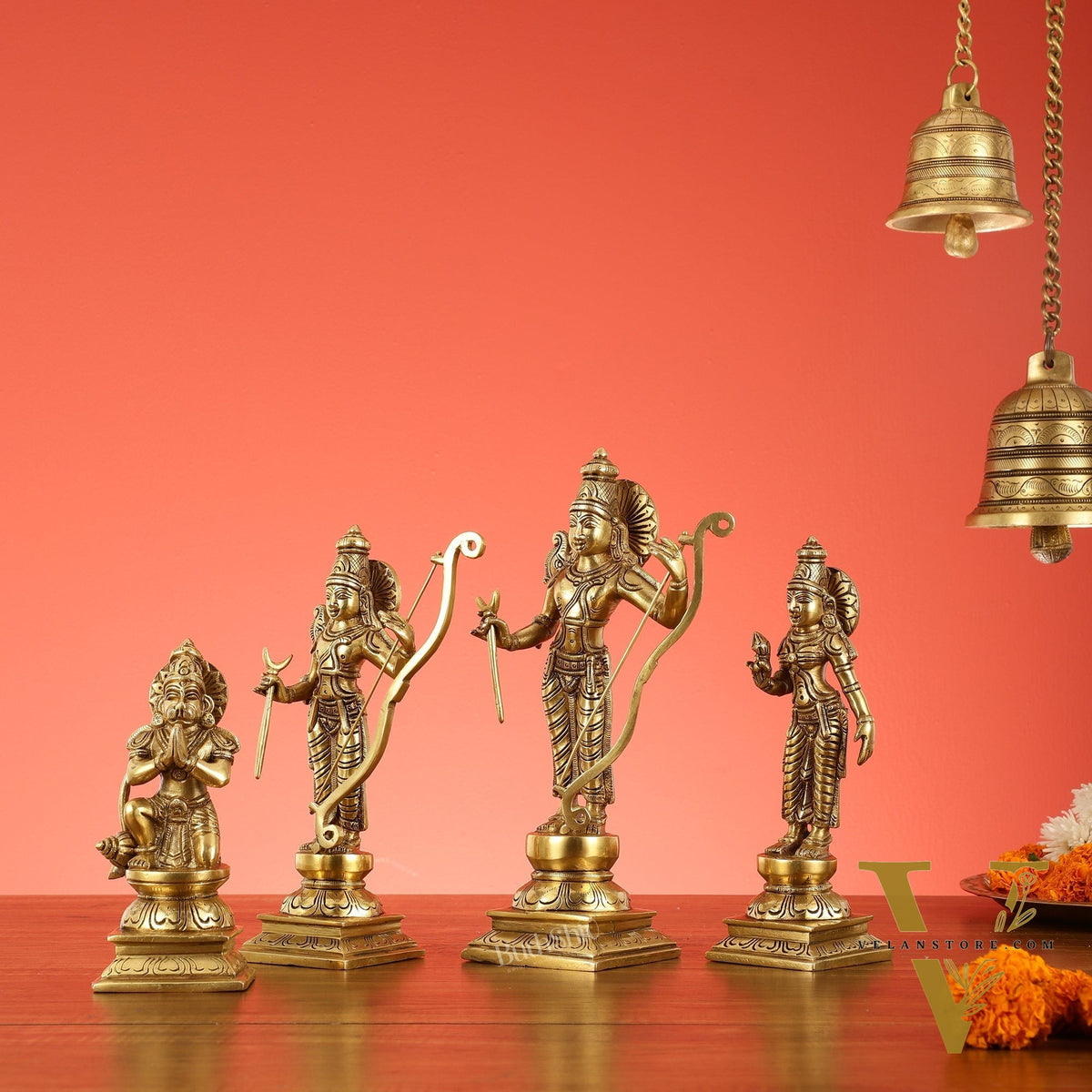 Brass Superfine Ram Darbar 10"