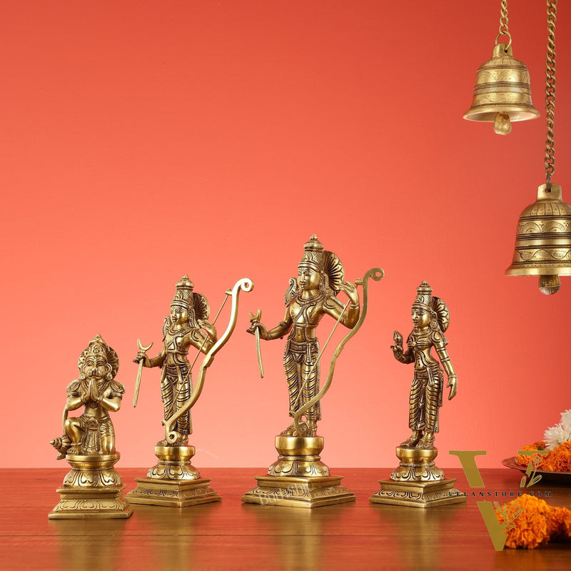 Brass Superfine Ram Darbar 10"