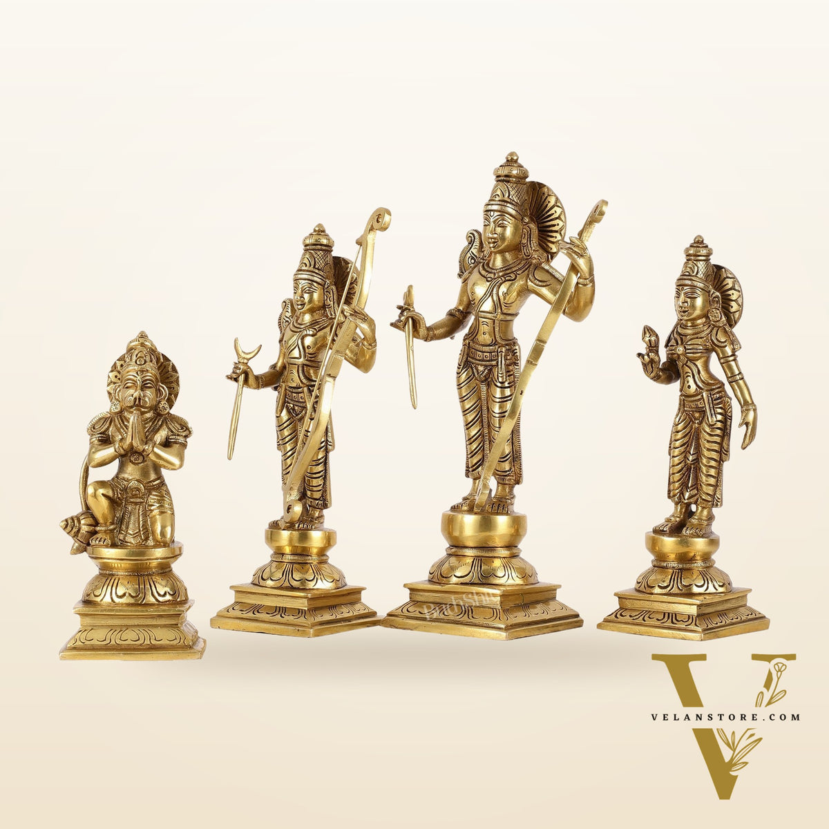 Brass Superfine Ram Darbar 10"