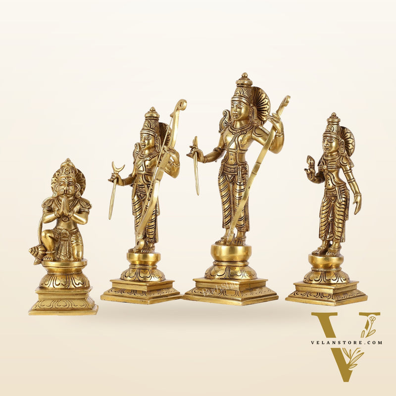 Brass Superfine Ram Darbar 10"