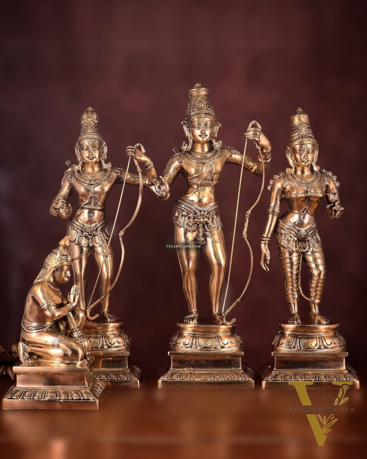 Brass Superfine Ram Darbar 23 inch/ 2 feet antique charm