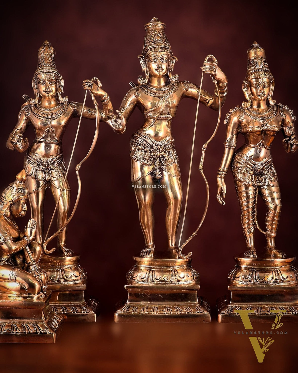 Brass Superfine Ram Darbar 23 inch/ 2 feet antique charm
