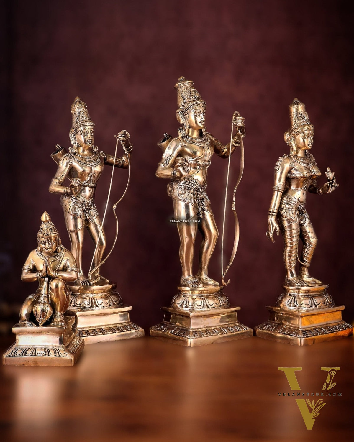 Brass Superfine Ram Darbar 23 inch/ 2 feet antique charm