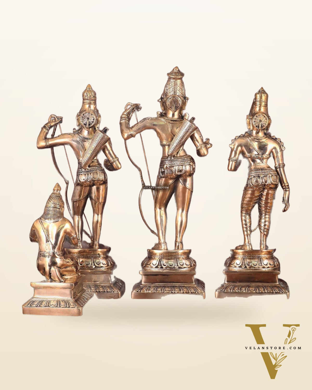 Brass Superfine Ram Darbar 23 inch/ 2 feet antique charm