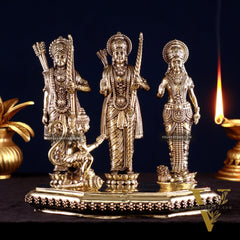 Brass Superfine Ram Darbar Idol – 7"