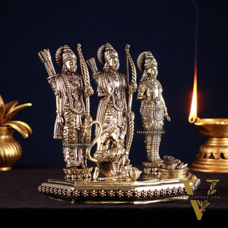 Brass Superfine Ram Darbar Idol – 7"
