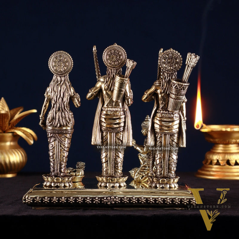 Brass Superfine Ram Darbar Idol – 7"