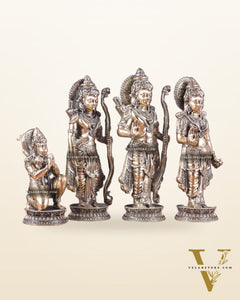 Brass Superfine Ram darbar idol set 10 inch