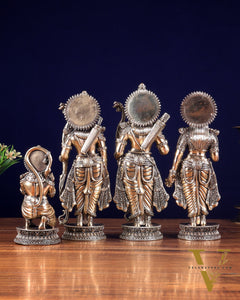 Brass Superfine Ram darbar idol set 10 inch
