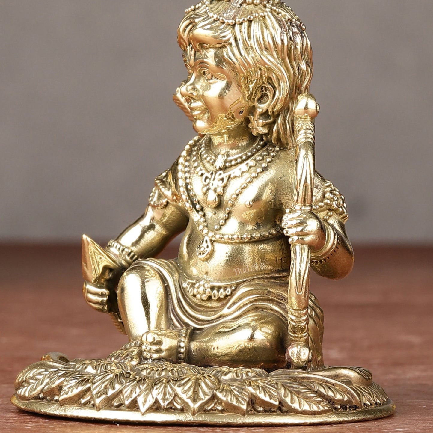 Brass Superfine Ram Lalla Idol | 3.5"