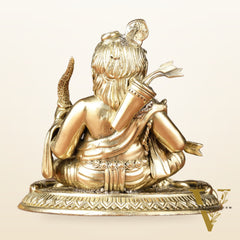 Brass Superfine Ram Lalla Idol | 4"