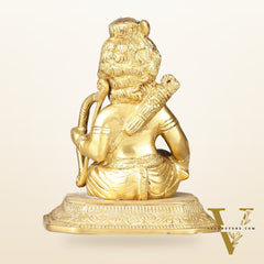 Brass superfine Ram Lalla idol 6 inch