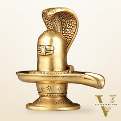 Brass Superfine Shiv Ling - 6"