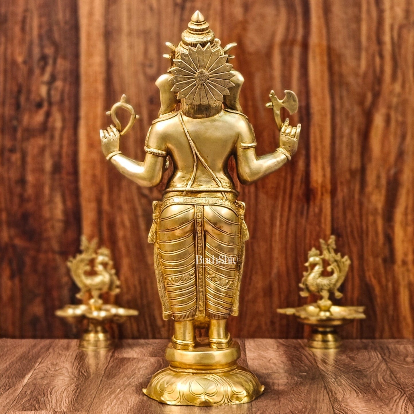 Brass Superfine Standing Ganesha Statue 24"