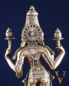 Brass Superfine Standing Lakshmi Maa Murti Idol – 17"