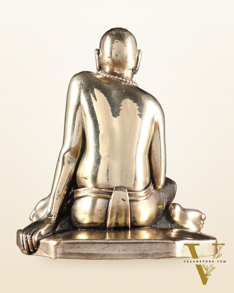 Brass Superfine Swami Samarth Idol 4 inch
