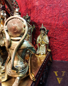 Brass Superfine The Royal Ram Darbar 23 inch (Ramapatabhishekam)