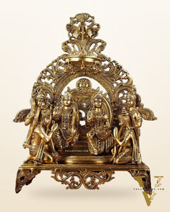 Brass Superfine The Royal Ram Darbar 23 inches (Ramapatabhishekam)