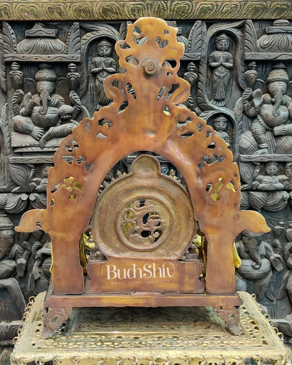 Brass Superfine The Royal Ram Darbar 23 inch (Ramapatabhishekam)