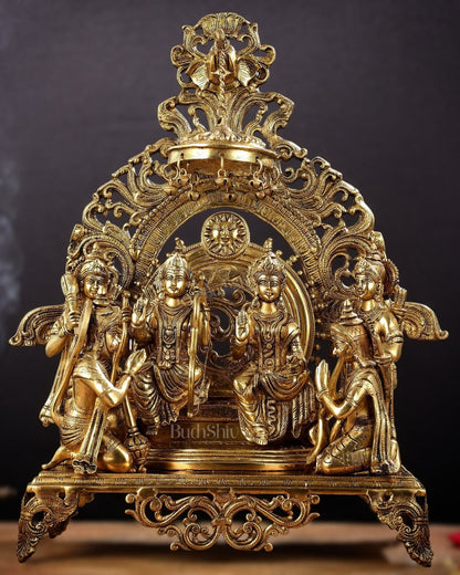 Brass Superfine The Royal Ram Darbar 23 inches (Ramapatabhishekam)