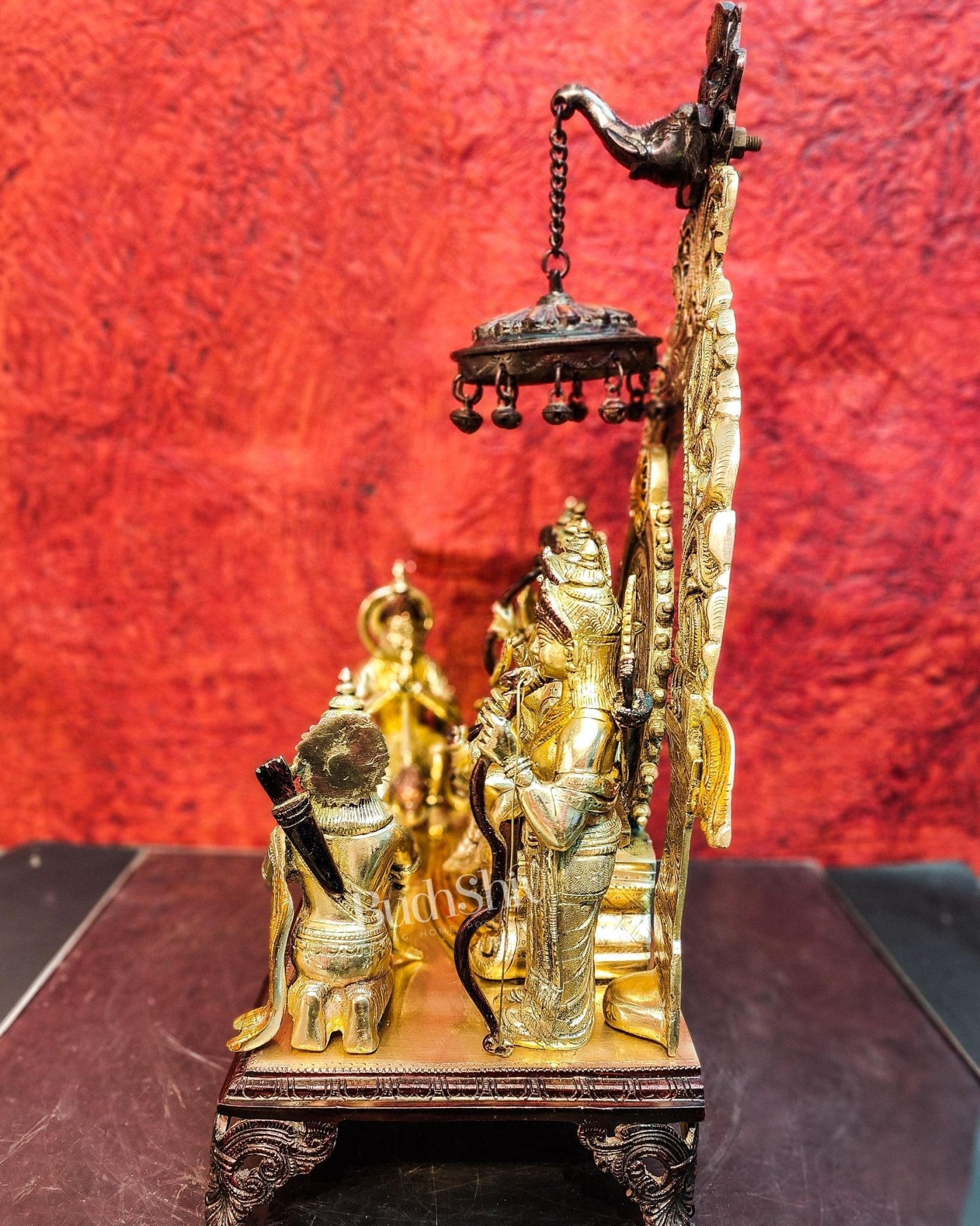 Brass Superfine The Royal Ram Darbar 23 inch (Ramapatabhishekam)