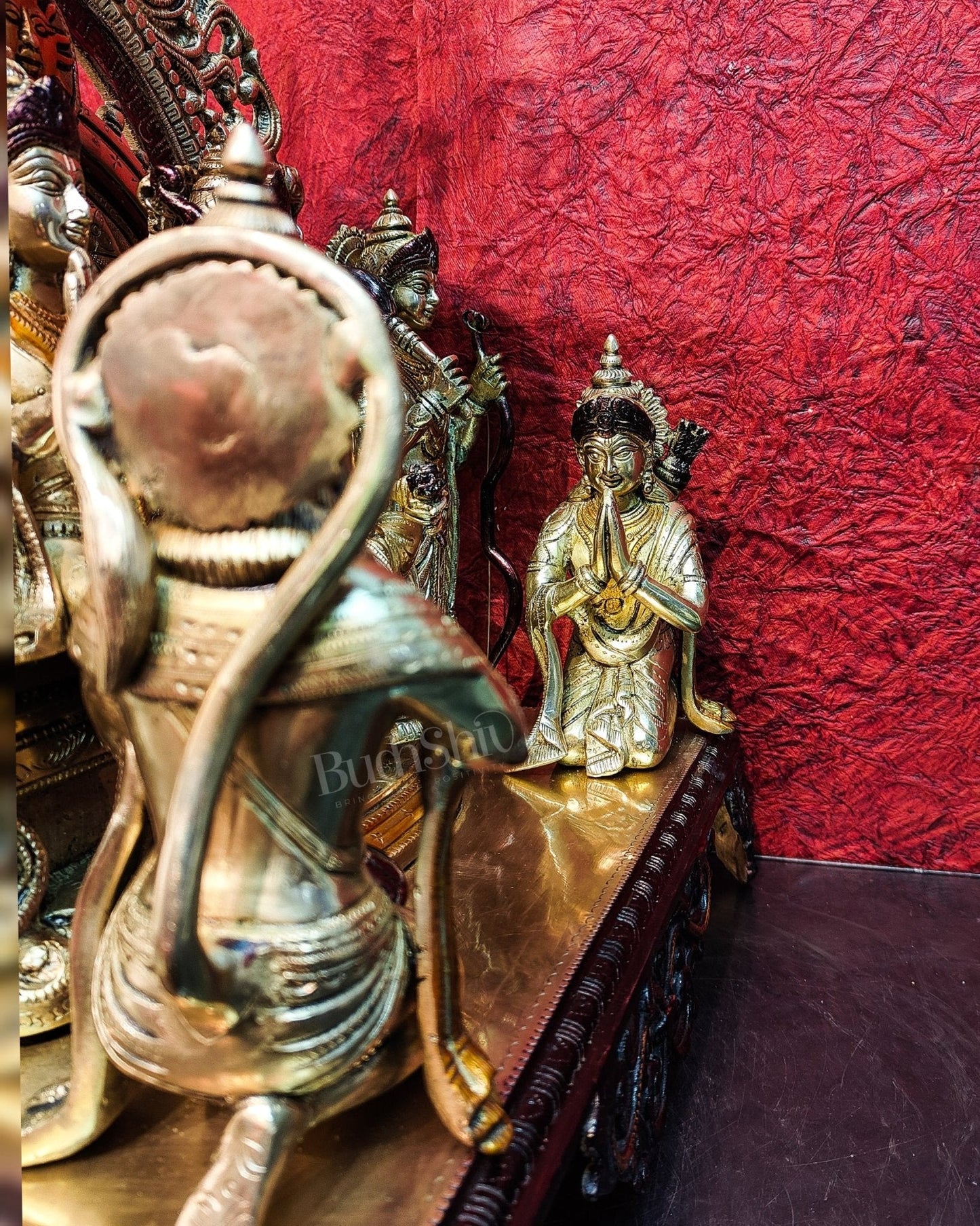 Brass Superfine The Royal Ram Darbar 23 inch (Ramapatabhishekam)