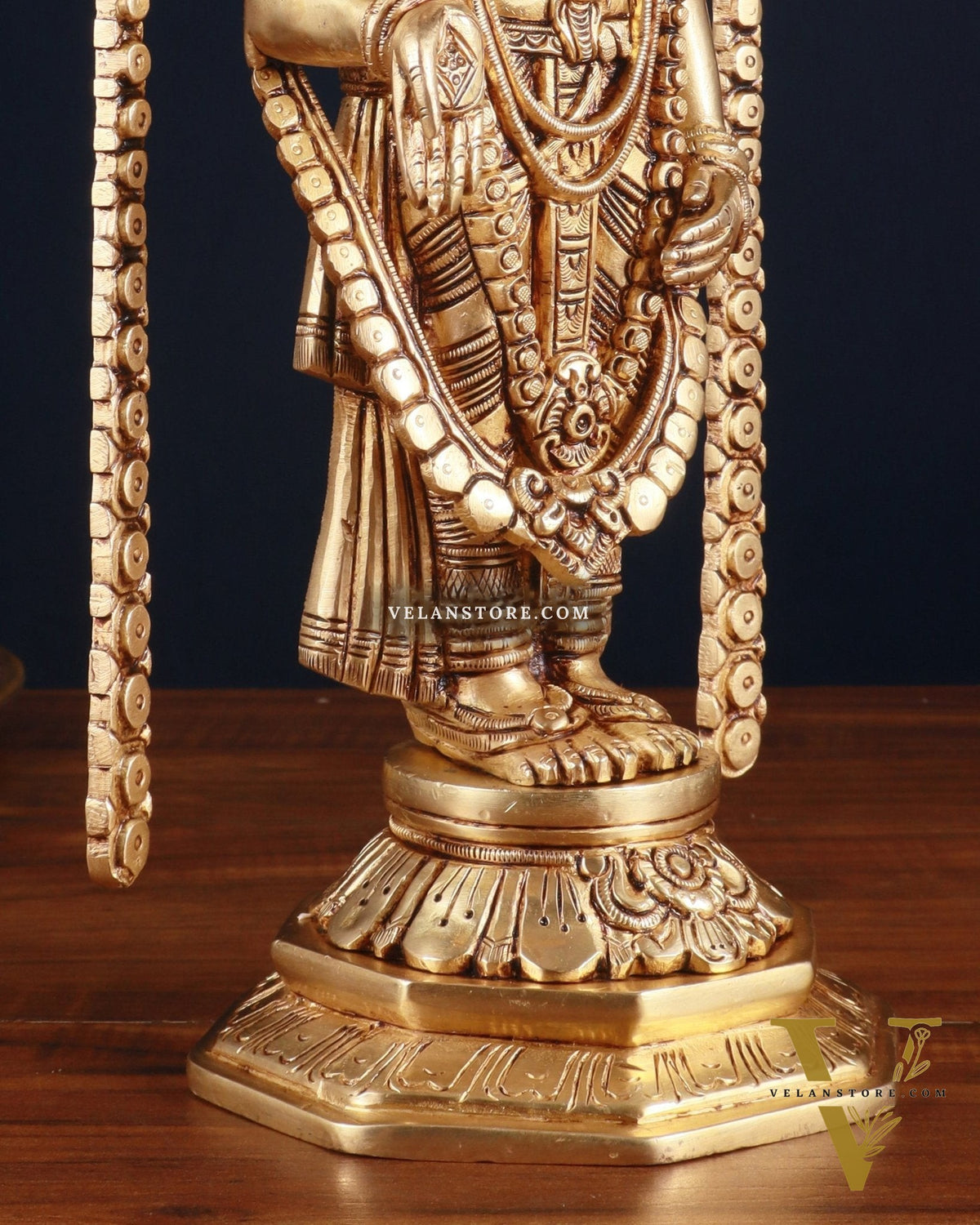 Brass Superfine Tirupati Balaji Idol – 14.5 Inch