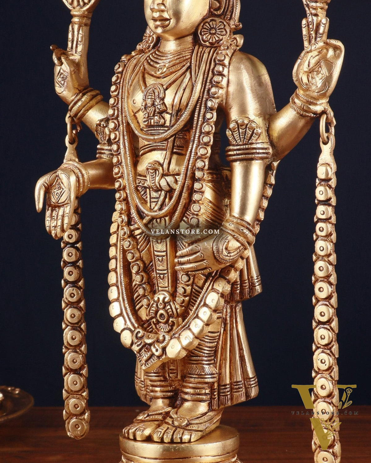 Brass Superfine Tirupati Balaji Idol – 14.5 Inch